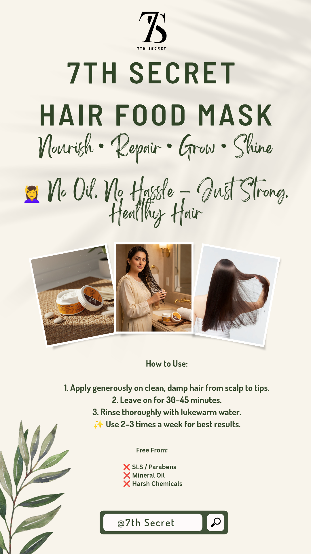 Hair Food Mask